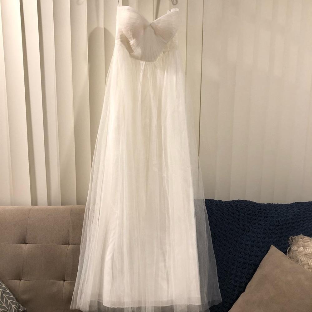 BHLDN Annabelle White Gown